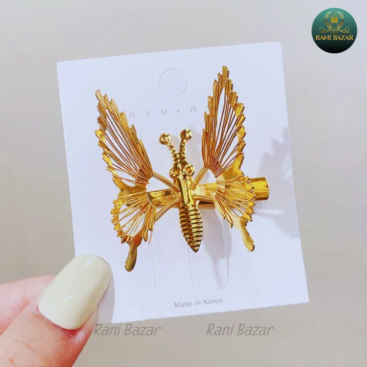 1Pcs%20Silver/Gold%20Metal%20Moving%20Butterfly%20Hair%20Clip%20-%20Cute%20Hairpin%20for%20Women%20-%20Image%204