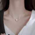 Korean stylish Girls Pearls Necklace For Woman.