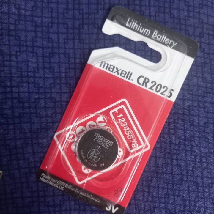 MAXELL2025%20CR2025%20Battery%203V%20CR2025%20Watch%20Battery%20CR2025%20Button%20Cell%20Battery%20CR2025%20Coin%20Cell%20Battery%20CR2025%20Lithium%20Cell%20Battery%20165mAh%203V%20Battery%20For%20Watch%20-%20Image%204