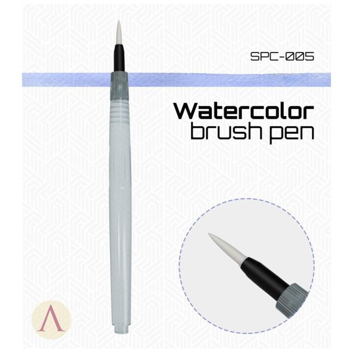 Premium Artist Watercolor Brush Pen for Precision Artwork Water Resistant Flexible Tip