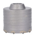 Concrete Hole Opener, Precise Connection 75mm Wall Core Bit for Installation. 