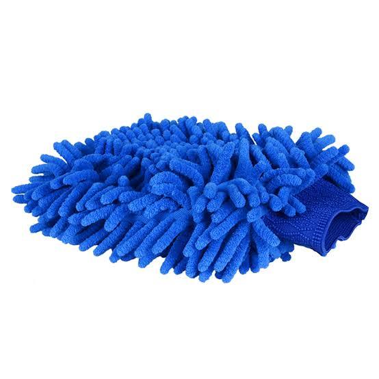 Microfiber%20Warp%20Car,%20Bike,%20Bicycle%20Cleaning%20Cloth%20Chenille%20Glove%20-%20Blue%20-%20Image%206