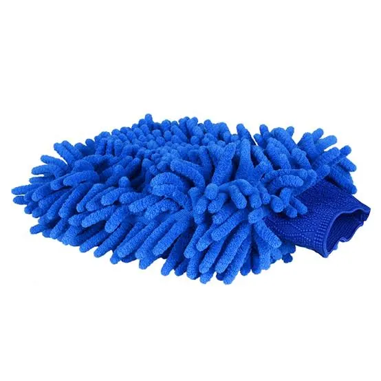 Microfiber%20Warp%20Car,%20Bike,%20Bicycle%20Cleaning%20Cloth%20Chenille%20Glove%20-%20Blue%20-%20Image%206