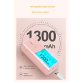 Portable Mini Heat Sealer Mini Bag Sealer Heat Sealer Handheld Sealer Bag for Chip Bags Plastic Bags Food Storage, Easy Install Pink.