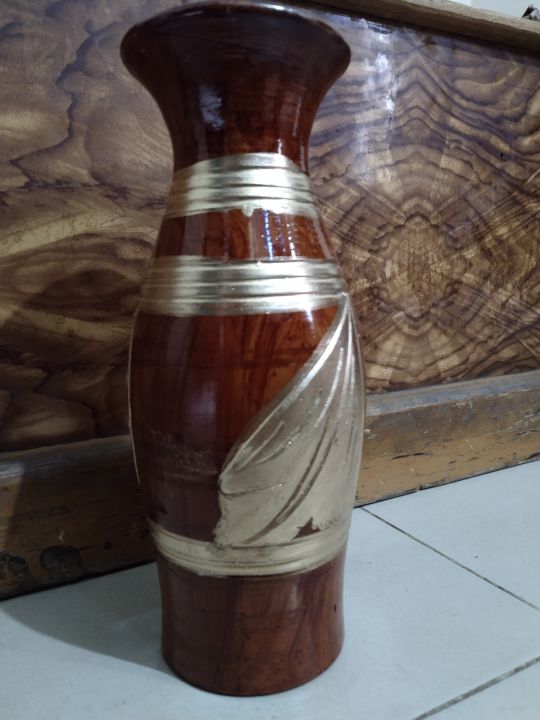 Matir%20Fuldani%20flower%20vase_Clay%20Flower%20Vase%20medium%20size%208.5%20inch%20-%20Image%203