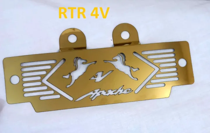 Apache%20RTR%204V%20Radiator%20Guard%20For%20Motorcycle.%20Aluminum%20Premium%20Quality%20-Golden%20-%20Image%202