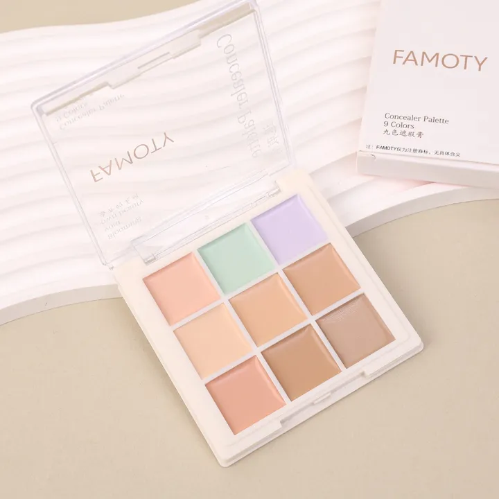 FAMOTY%20Nine-colors%20Concealer%20Palette%20Long-lasting%20Moisturize%20Color%20Corrector%20Cream%20Bronzer%20Contouring%20Brightening%20Highlighter%20Dark%20Circles%20Cover%20Cosmetics%20Tools%20-%20Image%202