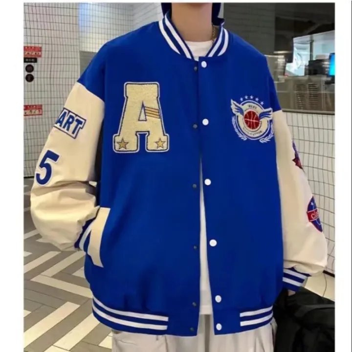 Mens%20Spring%20Fall%20Varsity%20Jackets%20Embroidery%20Korean%20Fashion%20Loose%20Baseball%20Uniform%20Couple%20Blue%20Retro%20Leather%20Sleeve%20Bomber%20Coats%20-%20Image%206