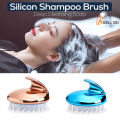 Scalp Massager Shampoo Brush with Soft Silicone Bristles for Scalp Care, Shower Hair Scalp Scrubber. 