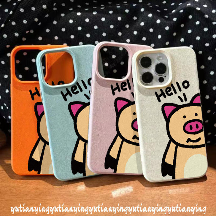 Luxury%20Leather%20Texture%20Skin%20Feel%20Case%20Compatible%20for%20IPhone%2011%2015%2016%2013%2014%2012%20Pro%20Max%2015%2016%2014%20Plus%20XR%20XS%20X%20Max%20Fashion%20Lovely%20Hello%20Cartoon%20Pig%20Soft%20Cover%20-%20Image%208