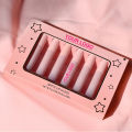 6pcs/set Private Label Lip Gloss Set Matte Velvet Lip Glaze Set Waterproof Long Lasting Lipstick. 