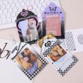 Custom your design PVC card holder Kpop souvenir gifts Korea famous stars collect book photocard Holder. 