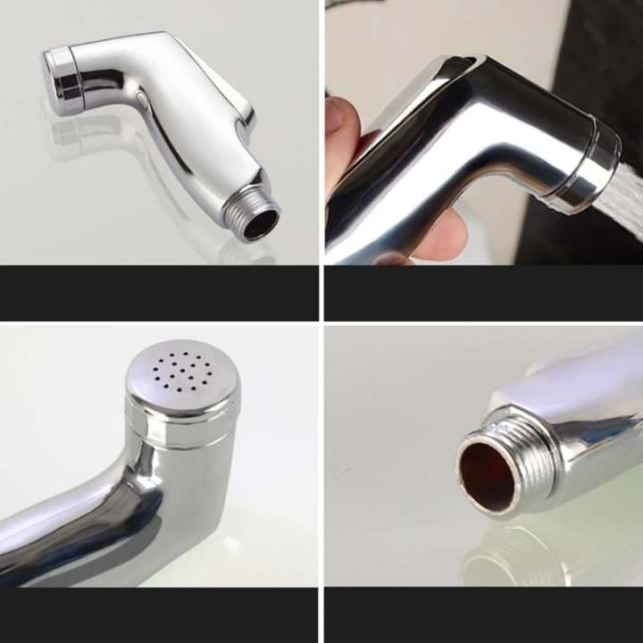 Silver%20Chrome%20Plated%20Handheld%20Sprayer%20Shower%20Faucet%20for%20Bathroom%20Fitting%20-%20Image%203