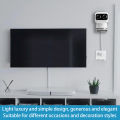 Camera Mount Indoor Outdoor Wall Mount Home Security Camera System Accessories Easy To Install Security Cameras Stand Acrylic Holder Compatible for Eufy S350 Camera. 