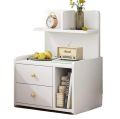 Mearaj Furniture Bed Side Table 30H 20L 12W Inches HM33 With Two Drawer And File Cabinet. 