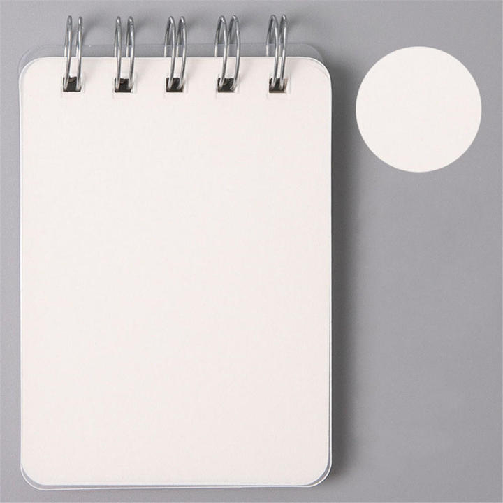 80 Page Spiral Mini Memo Pad Book Coil Notebook Blank Paper Journal Diary Sketchbook for School Supplies Stationery