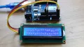 LCD display 16x2 with I²C interface Model 1602A. 