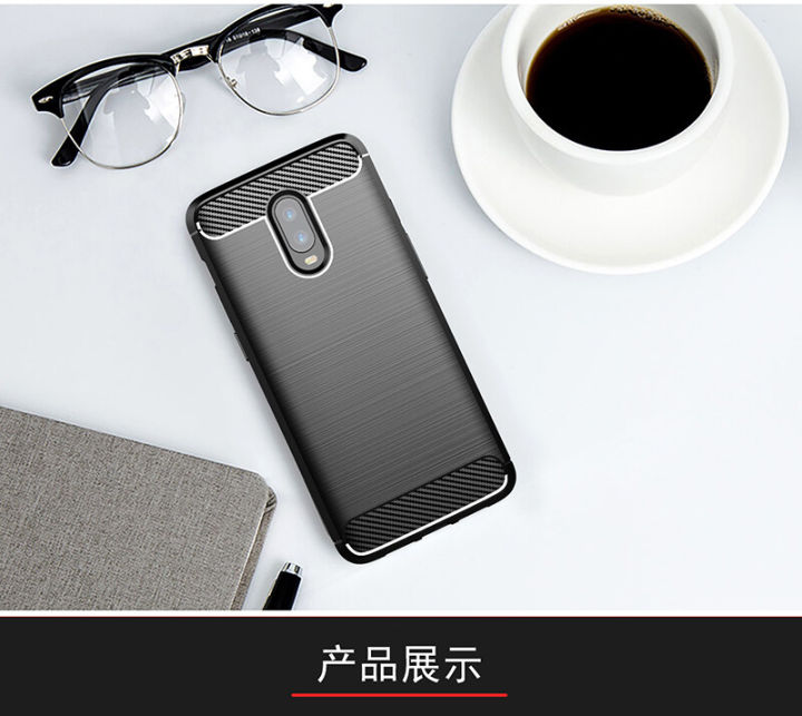 lthmy%20for%20OnePlus%206T%20Case%20Carbon%20Fiber%20TPU%20Soft%20Silicone%20Back%20Cover%20Armor%20Phone%20Case%20Casing%20-%20Image%203