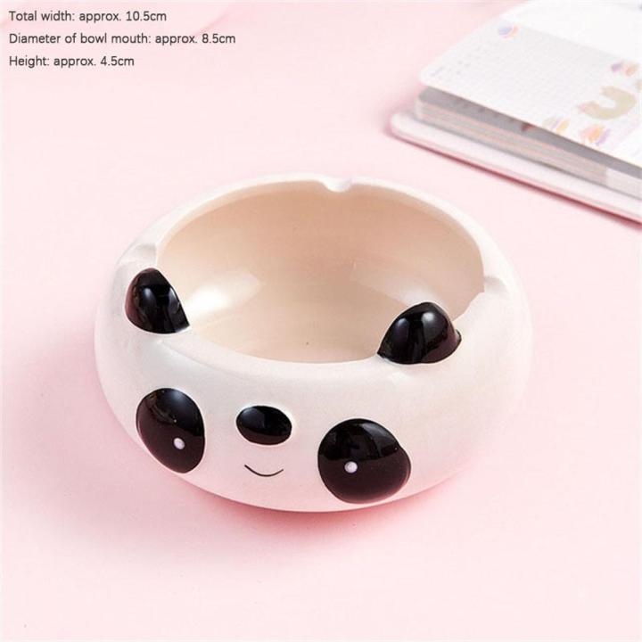 Ceramic Ashtray Cute Cartoon s Ash Tray Creative Vehicle Car Accessories Desk Accessories
