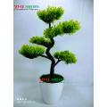 Artificial Bonsai Tree In Plastic /wooden Vases For Office Table Decoration,gram beauty flower.