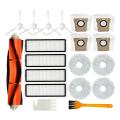 Sweeping Robot Main Side Brush Hepa Filter Dust Bag Mop Spare Parts Kit for Xiaomi Robot Vacuum L10S Ultra X10+ X10 Plus B101GL.