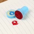 【Lejia】Pcs Alphabets Stamp Inking Ink Pad Stamper.