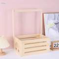 Wooden Baby Shower Crate Closet DIY Gifts Basket for Baby Shower. 