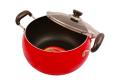 German Quality Non-Stick Apple Pot - 28cm - Red. 