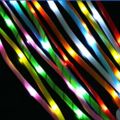 LED Sport Shoe Laces Luminous Shoelaces Glow Shoe Strings Round Flash Light Battery Shoelaces No Tie Lazy Shoe Laces Party Decor.