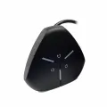 TEUCER Desktop Power Switch Button with Dual USB Audio Port Computer External Extension Power Cable On/Off Button. 