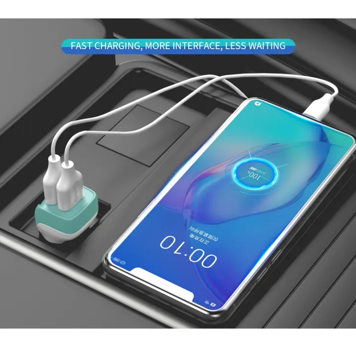 LVEIO%20LV-CC19%20Universal%20Mini%20Aluminum%20Electric%202%20USB%20Car%20Charger%20with%20Type-C%20Cable%20by%20starry%20-%20Image%202