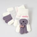 【Must-Have Gadgets】 Full Finger Gloves Warm Autumn Winter Gloves Cold Proof Windproof Hand Warmer Rabbit Cartoon Warm Mittens Boys Girls. 