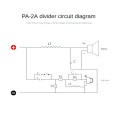 2 Piece PA-2A 2 Ways Speaker Crossover Treble + 450W Pure Bass Subwoofer Frequency Divider Filters DIY Blue PCB+Electronic Components For Home.
