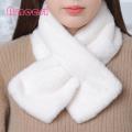Prom Night Dress Scarf Cozy Stylish Faux Rabbit Fur Scarf for Women Perfect Winter Accessory for Evening Dress Christmas Gift Women Plush Scarf.
