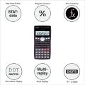 FX 100MS Scientific Calculator, Calculator (1st edition)(2nd edition)(master copy premium)(thailand variant)lâ 300 Functions â Non-Programmable â Exam Use Model, Calculator for students.