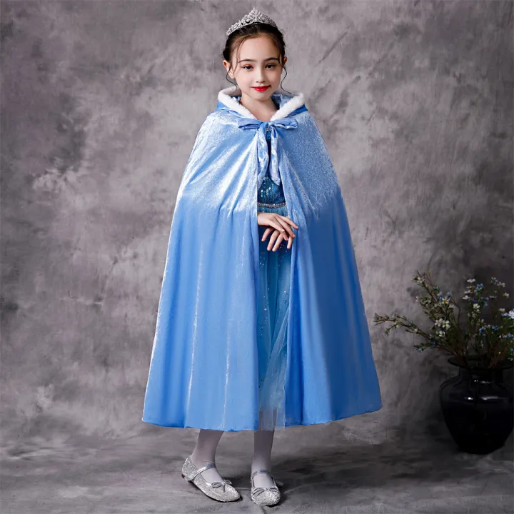 Winter%20Girls%20Velvet%20Princess%20Long%20Cloak%20Fancy%20Fairy%20Cinderella%20Belle%20Aurora%20Rapunzel%20Kids%20Floor%20Length%20Corduroy%20Hooded%20Cape%20-%20Image%204