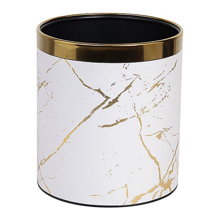 Metal%20Small%20Office%20Trash%20Can,Kitchen%20Garbage%20Can,Bathroom%20Wastebasket%20Bin%20covered%20marble%20texture%20PU%20leather%202.6Gallon%20Trash%20Can%20-%20Image%207