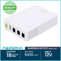 MARSRIVA KP3 EC 8400mAh Smart Mini DC UPS for Router 18Watt max output with 3 DC output and 1 USB Output. 
