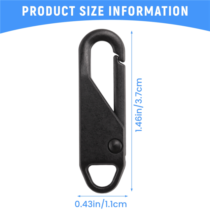 10%20Pcs%20Zipper%20Pull%20Replacement%20Zipper%20Repair%20Kit%20Zipper%20Pull%20Tab%20-%20Image%205