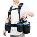 JJC Camera Lens Bag Shoulder Strap System DSLR Lens Case Pouch Backpack for Canon Nikon Sony Fujifilm Photography Accessories.