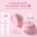 LAIKOU JAPAN SAKURA EXFOLIATING SCRUB FACE BODY SCRUB EXFOLIATING DEAD SKIN DEEP CLEANSING 100G. 