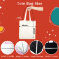 Stylish Canvas Bag For Women's With Zipper. 