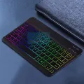 DoomHot 10 Inch Wireless Bluetooth Keyboard And Mouse RGB Backlight Keyboard And Mouse LED Colorful Bluetooth Wireless Keyboard. 