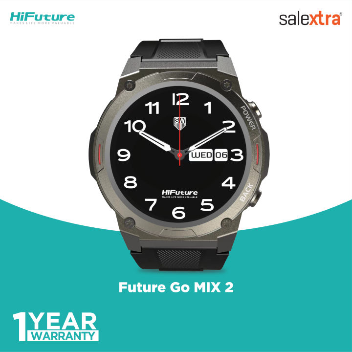 HiFuture FutureGo MIX2 Waterproof Calling Smart Watch with