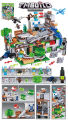 6IN1 My World Minecraft Lego Set Building Blocks Toys for Boys Gifts for Kids. 