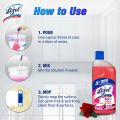 Lizol Disinfectant Floor & Surface Cleaner 1000ml Floral, Kills 99.9% Germs. 