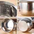 Food Grade Stainless Steel Rice Cooker Inner Pot.