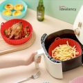 🔥Air Fryer Silicone Baking Tray-Blue-RED colour 2pcs.