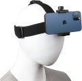 2-in-1 Head Mount Strap for Smartphone, GoPro & Action Camera Head Mount Phone Holder.