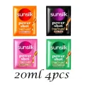 Sunsilk Power Shot Treatment Strong Lengths Beautiful, long, healthy hair 20ml (Korean Glow Flora). 